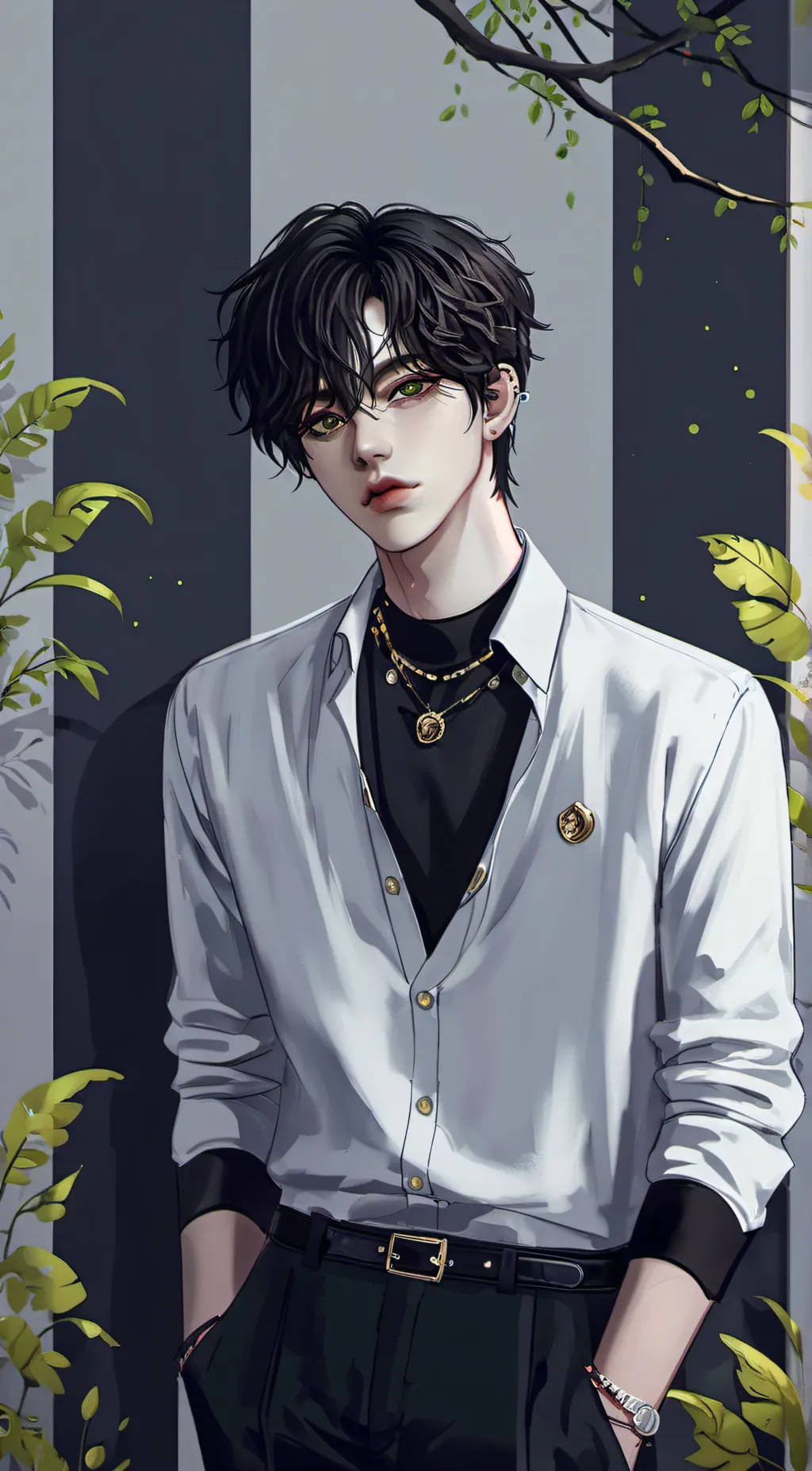 ai character: Luke background