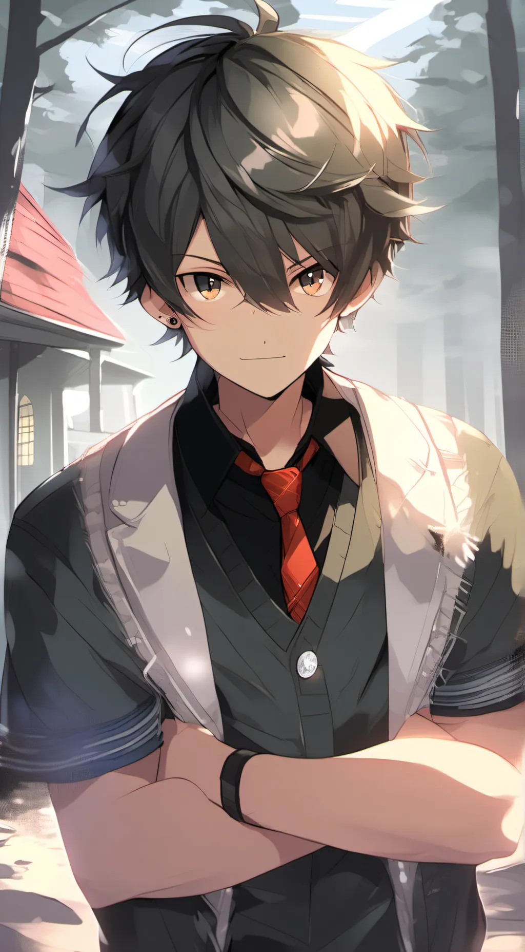 ai character: zane background