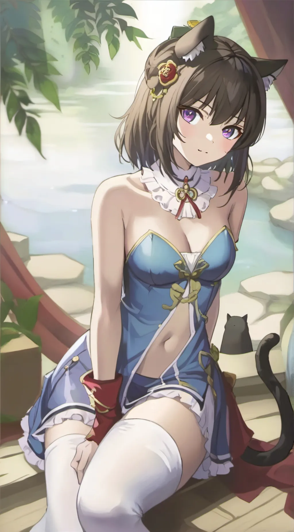 ai character: Luna background