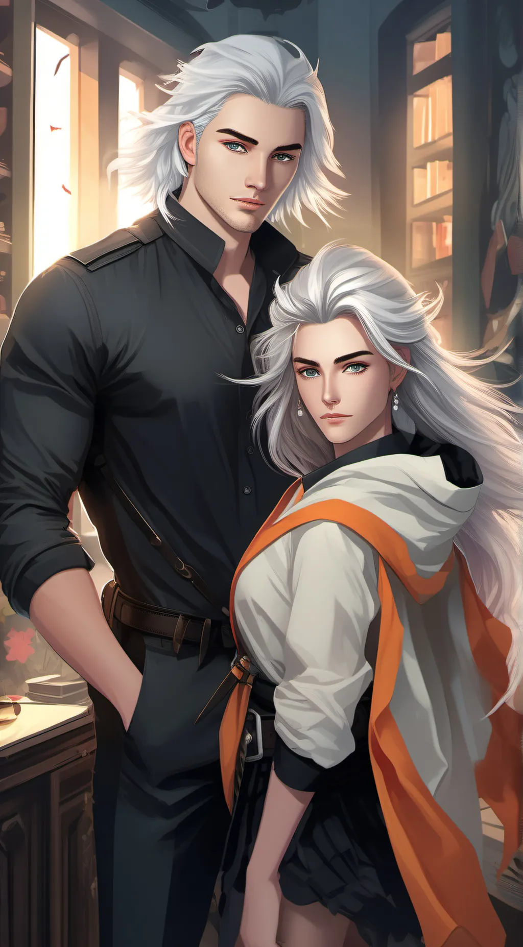 ai character: Zoro  background