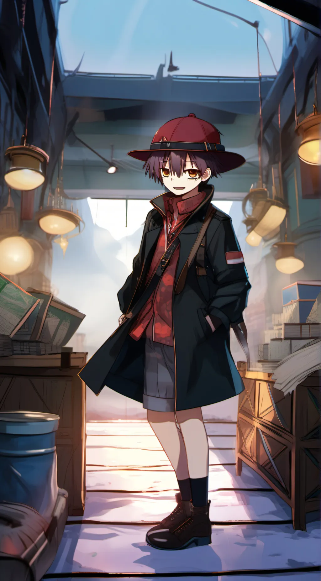 ai character: tsukasa yugi background