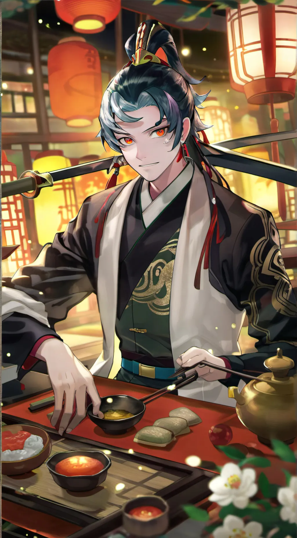 ai character: Muzan background