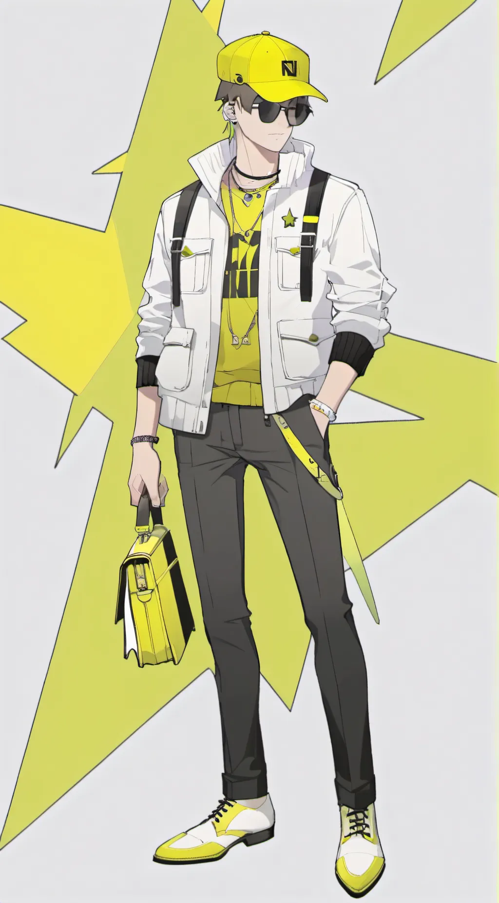 ai character: shady background