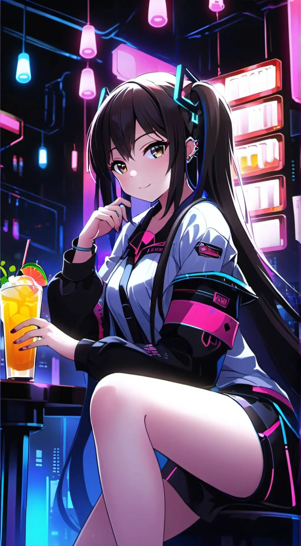 ai character: Em background