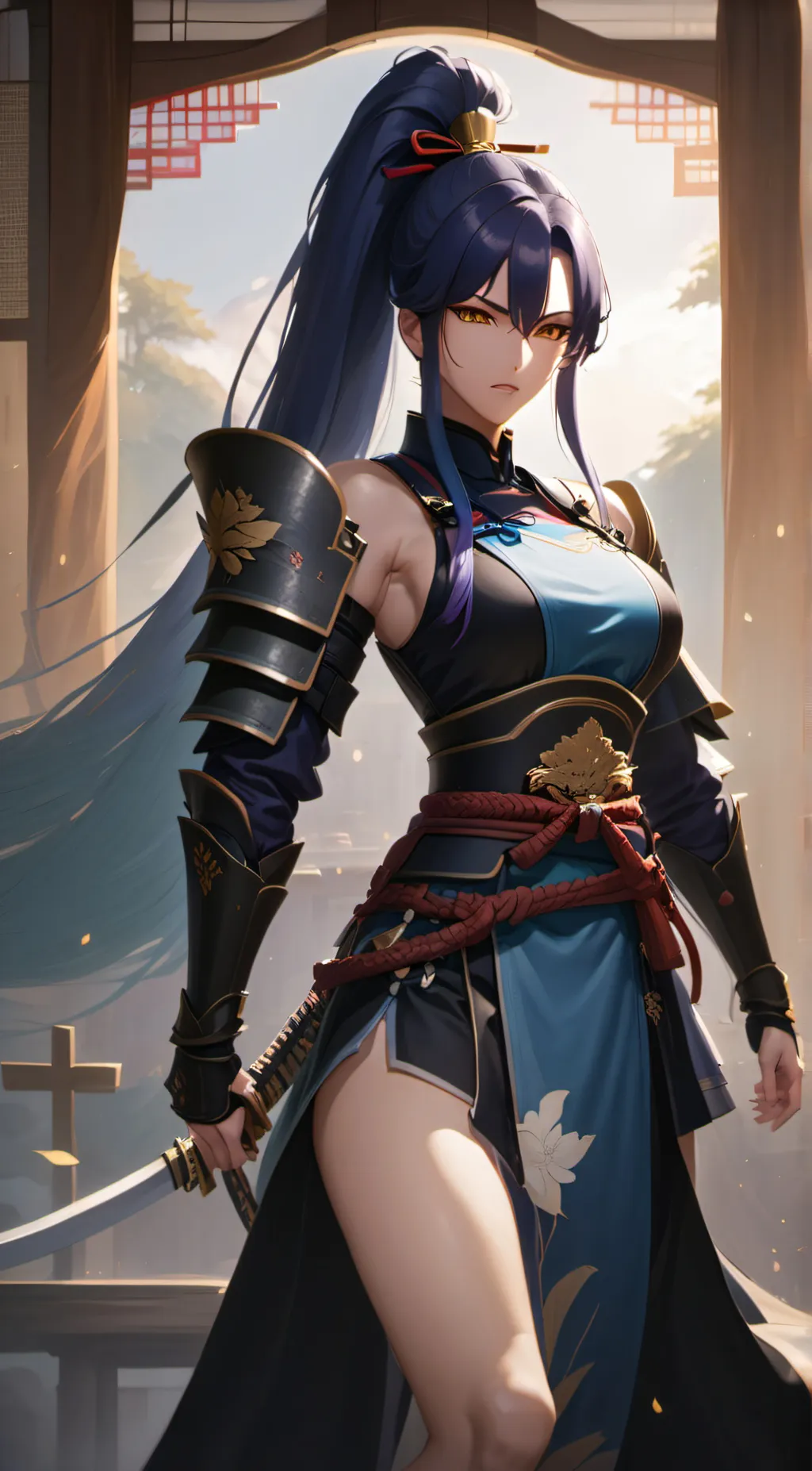 ai character: Uzaki  background