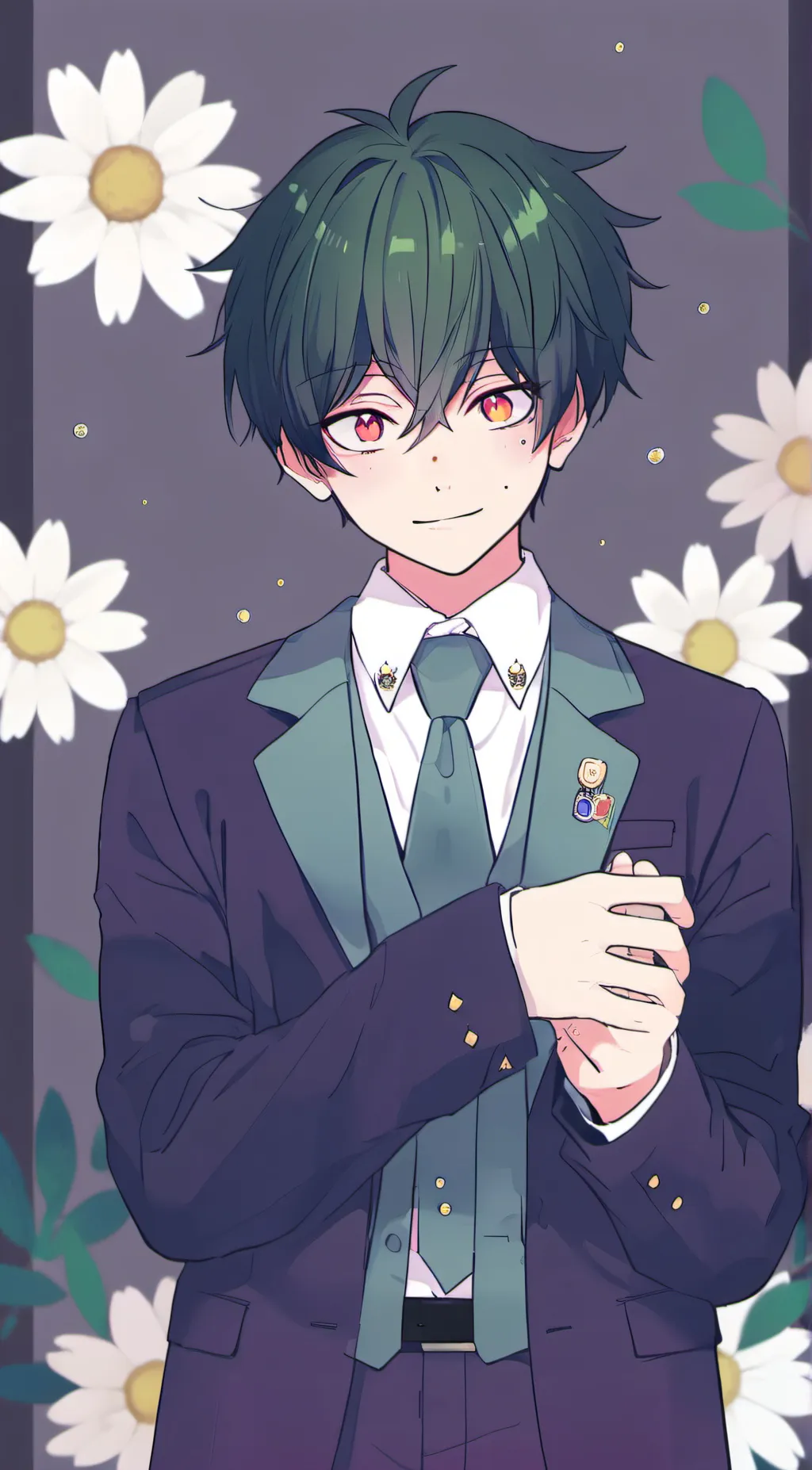 ai character: Izuku Midoriya 💚 background