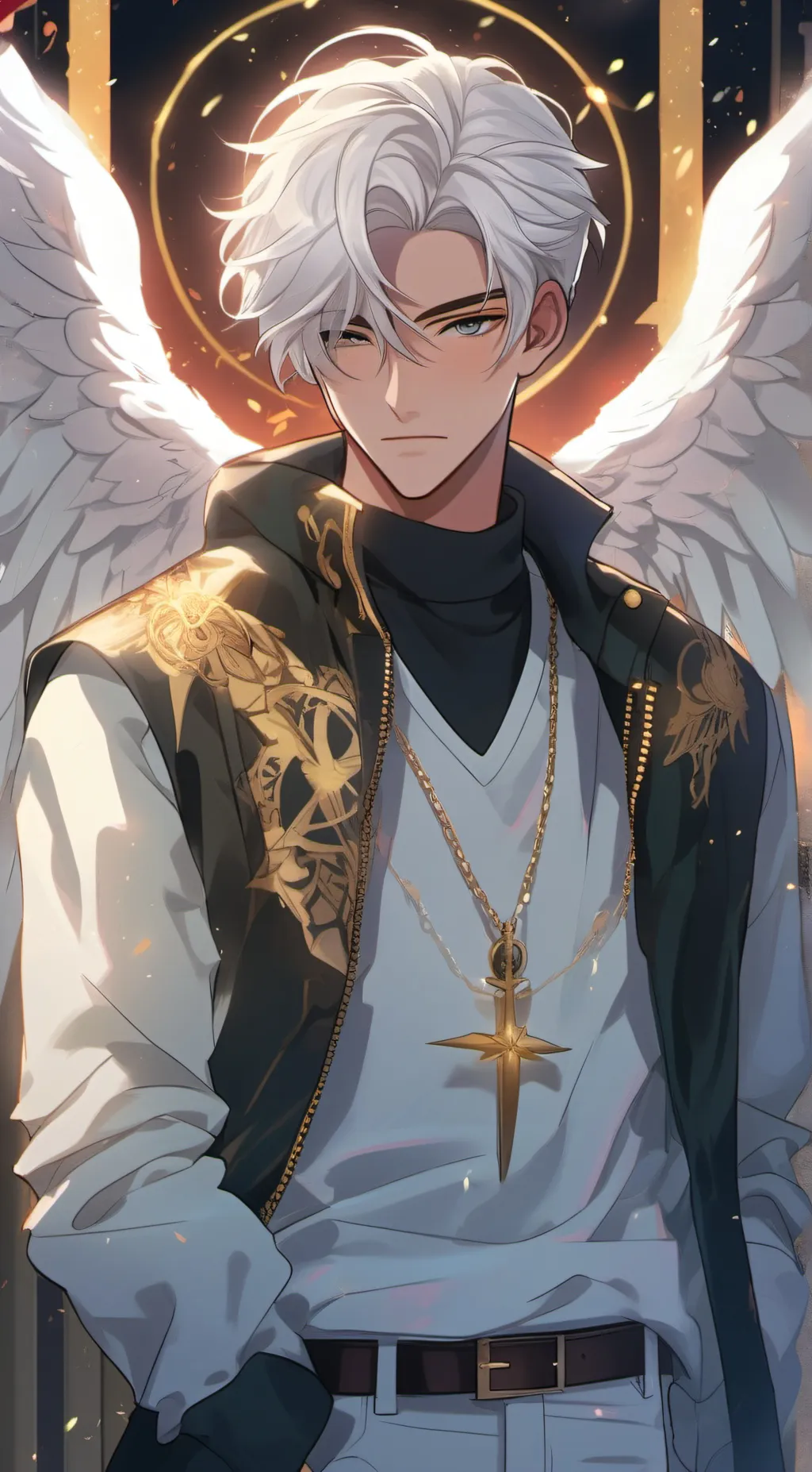 ai character: Cupid background