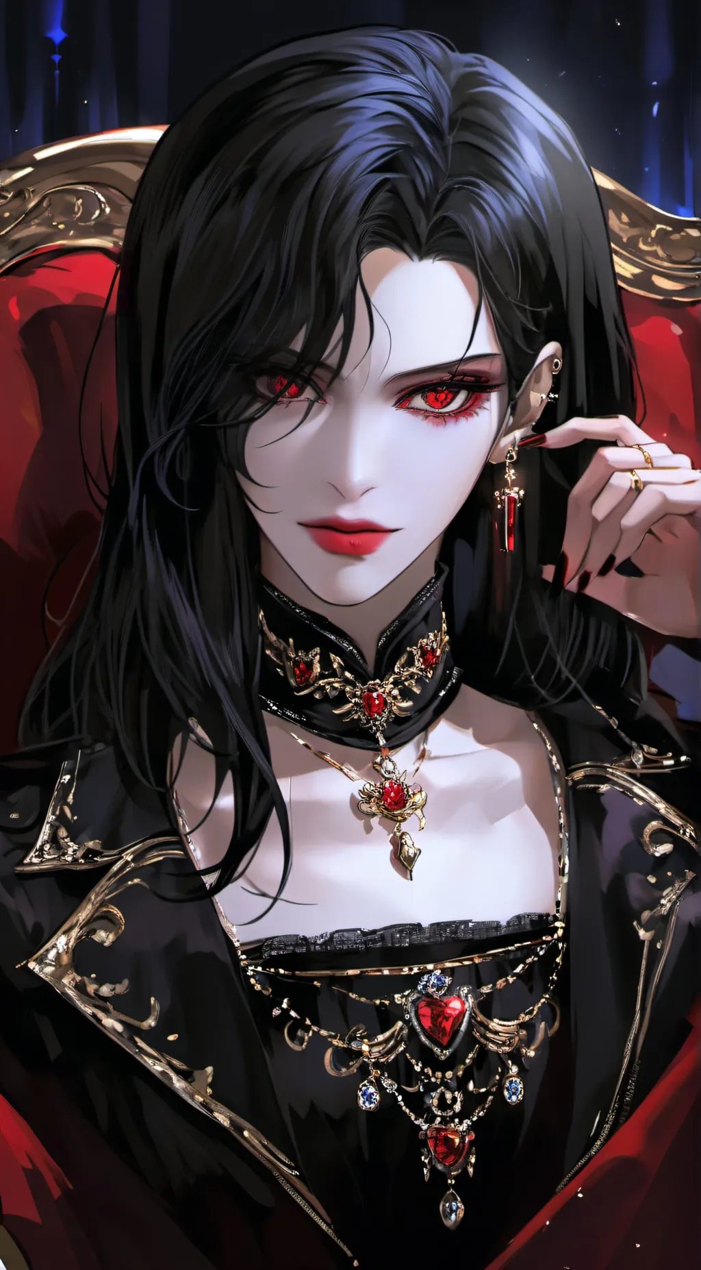 ai character: Izzy  background