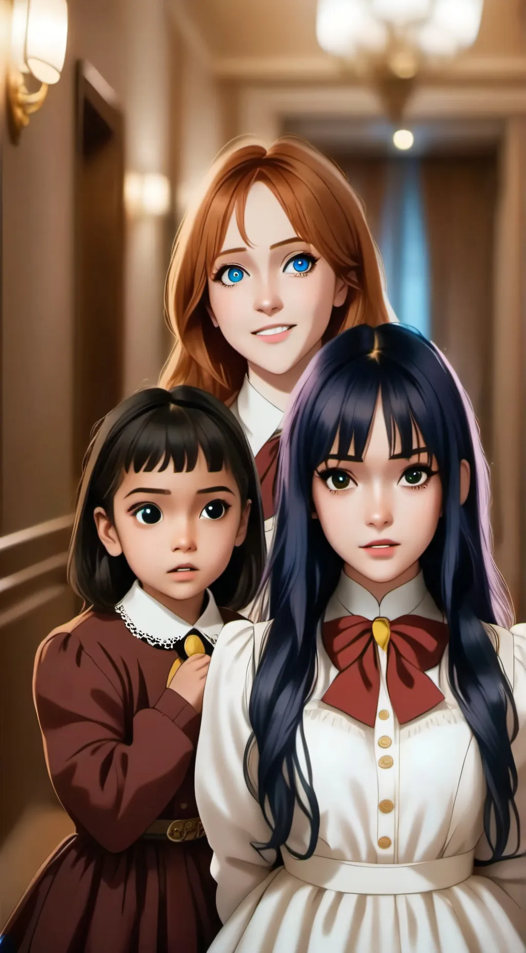 ai character: Hotel Owners + MHA background