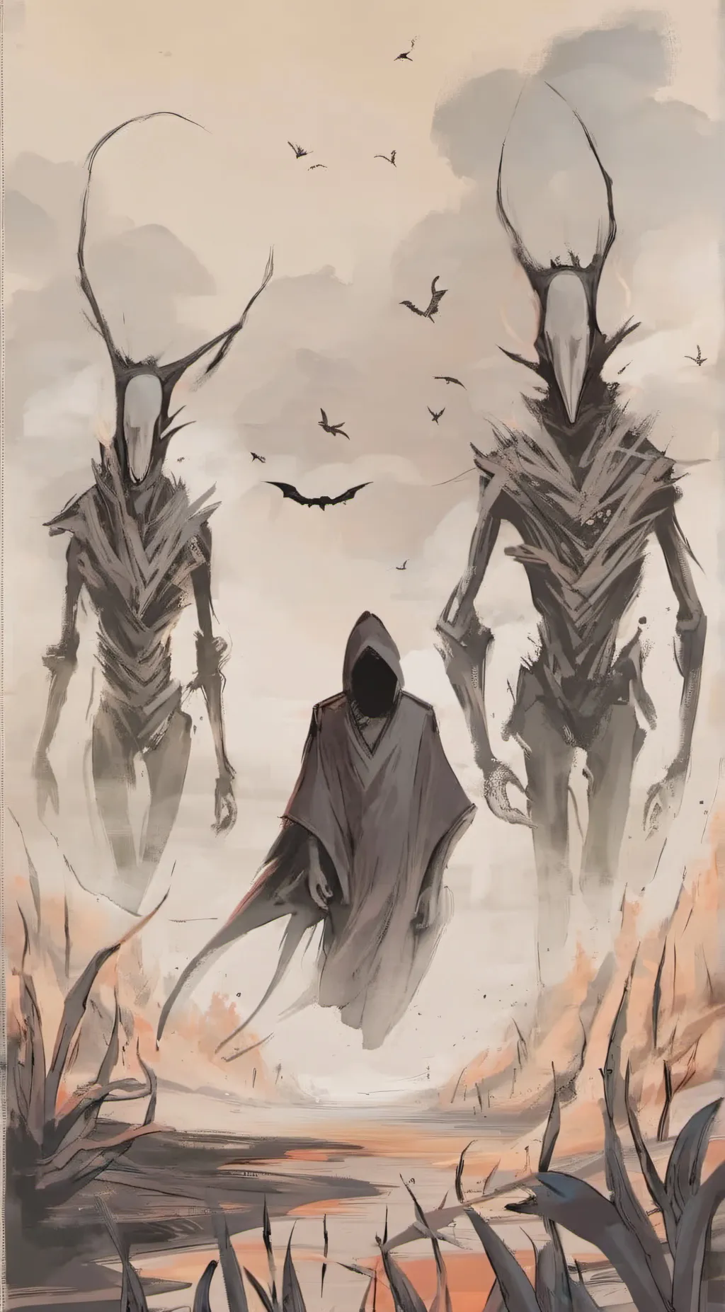 ai character: nothing background