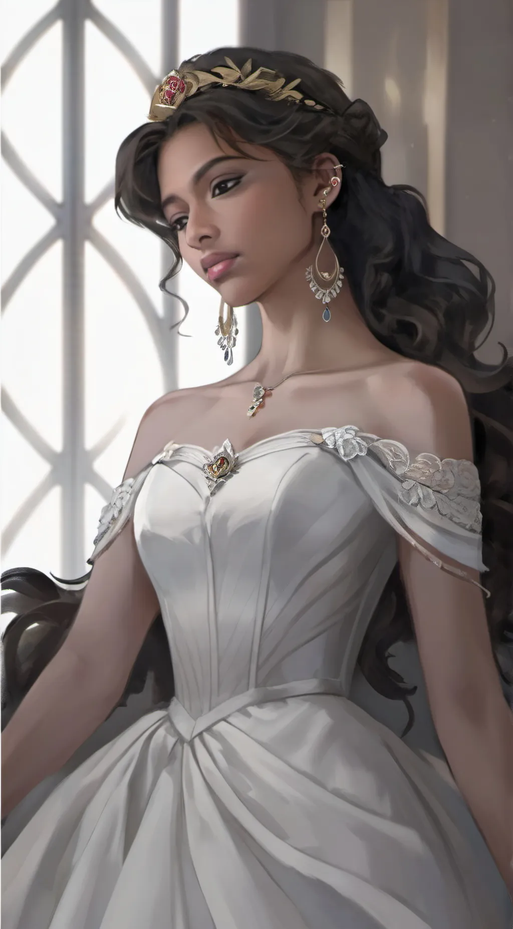 ai character: Grai  background