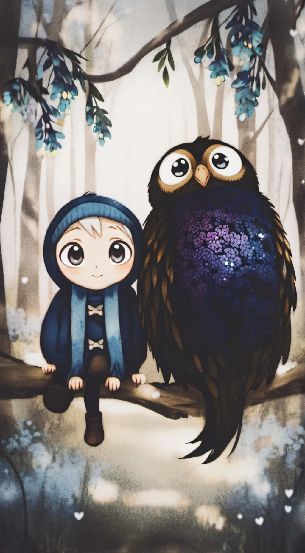 ai character: Lily background