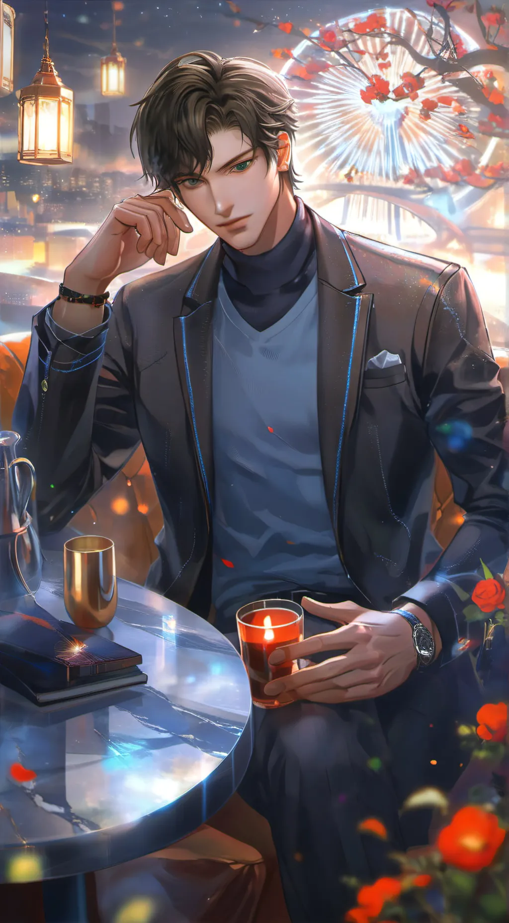 ai character: ¹Torr master's  background