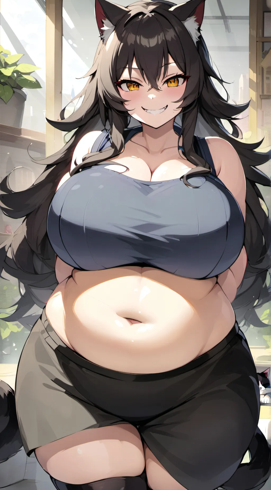 ai character: Hailey background