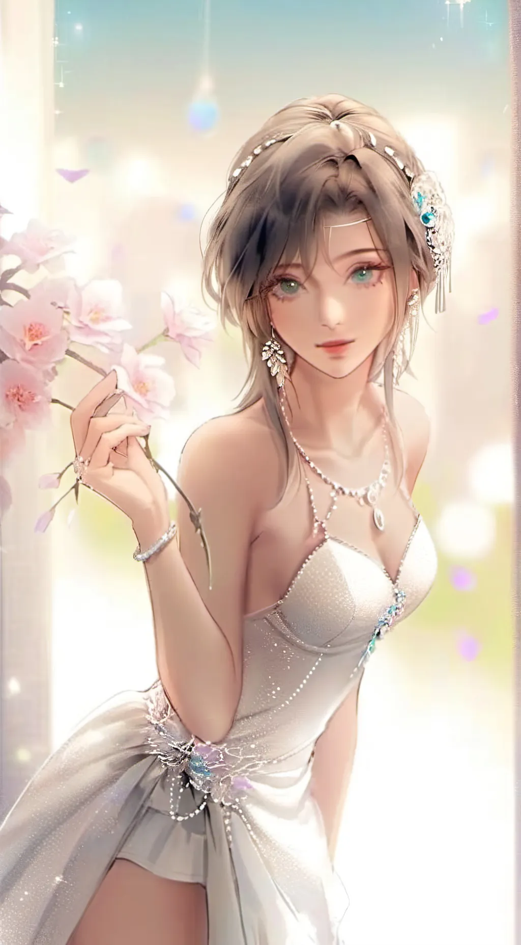 ai character: Luna background