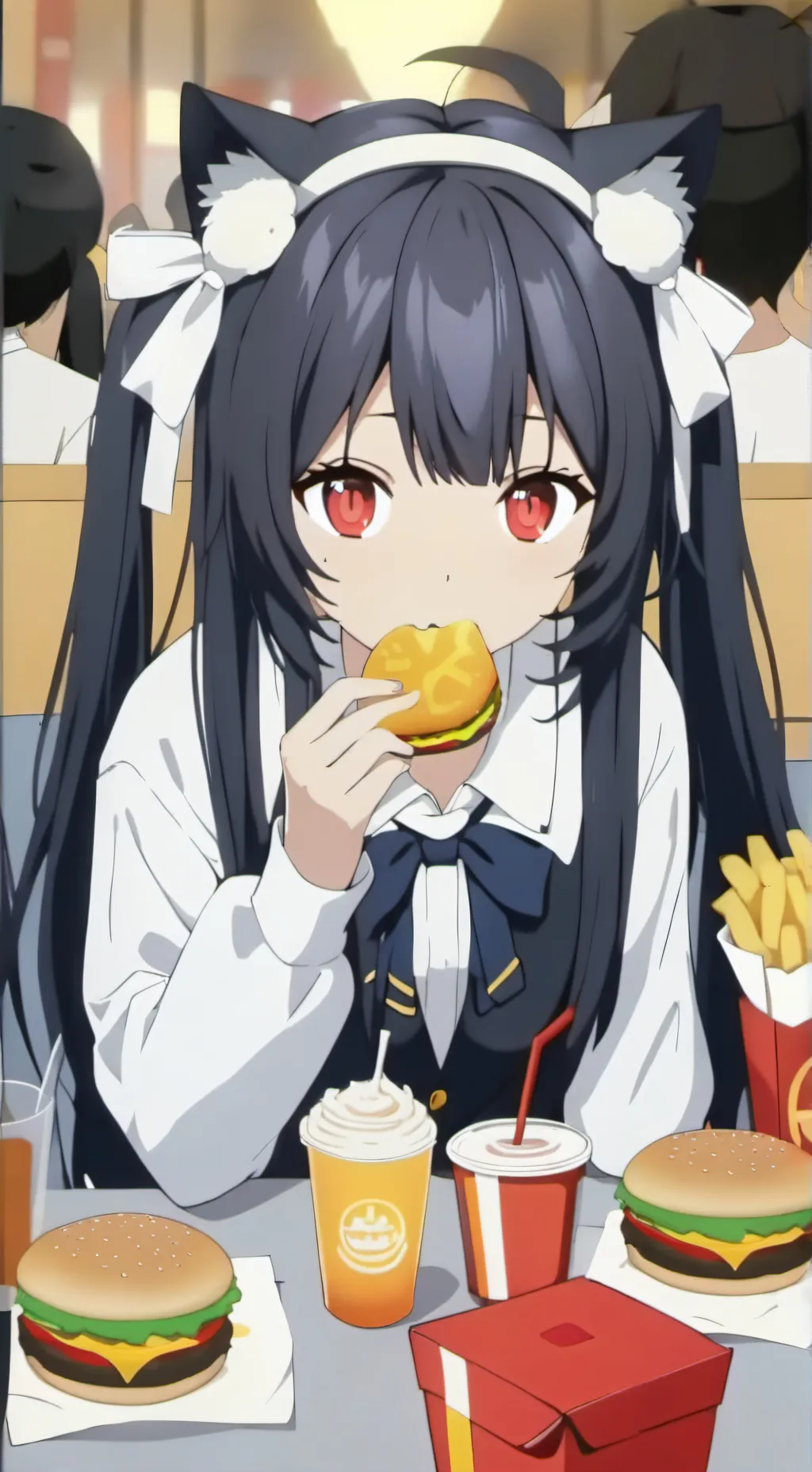 ai character: Sarah  background