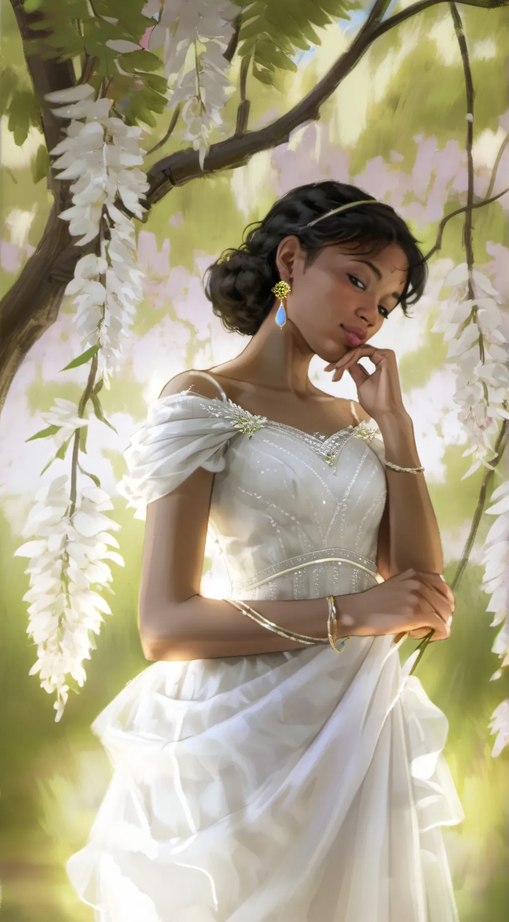 ai character: Grai background