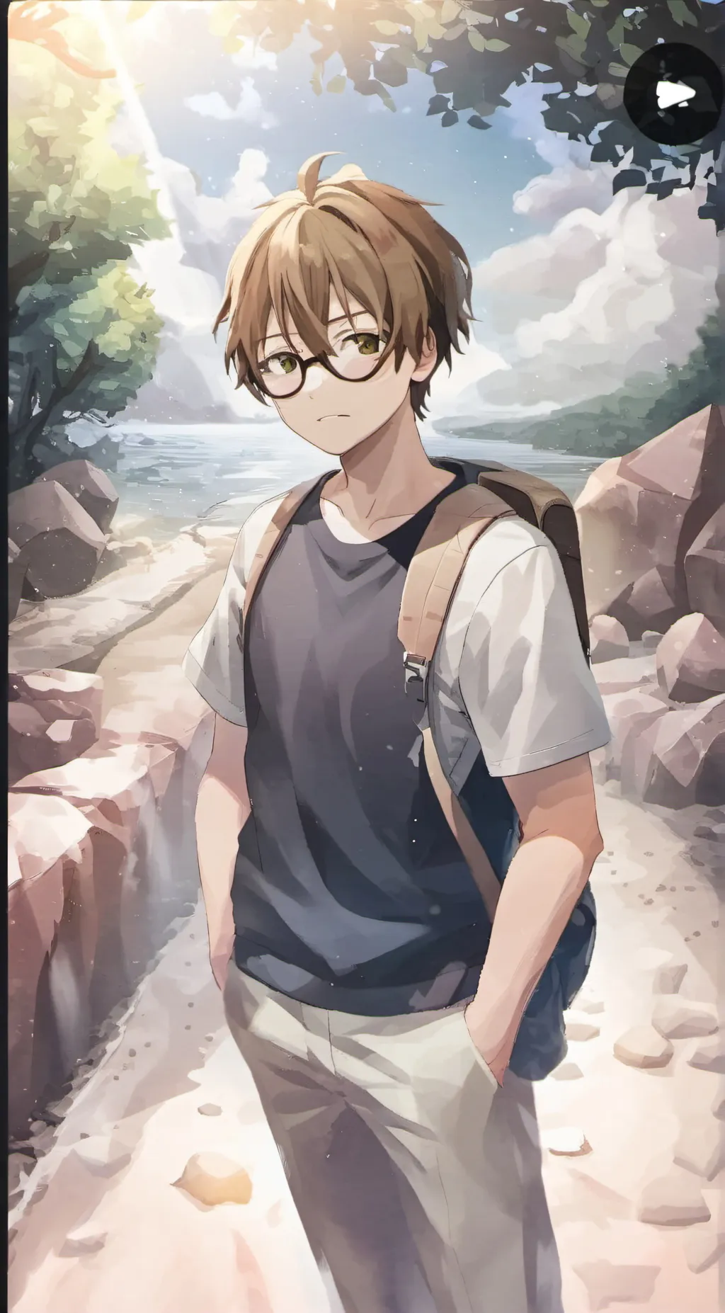 ai character: Sam  background