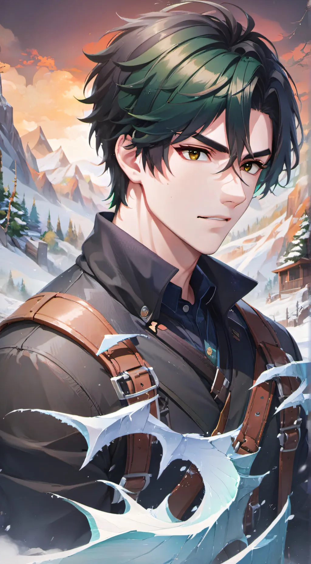 ai character: Axel background