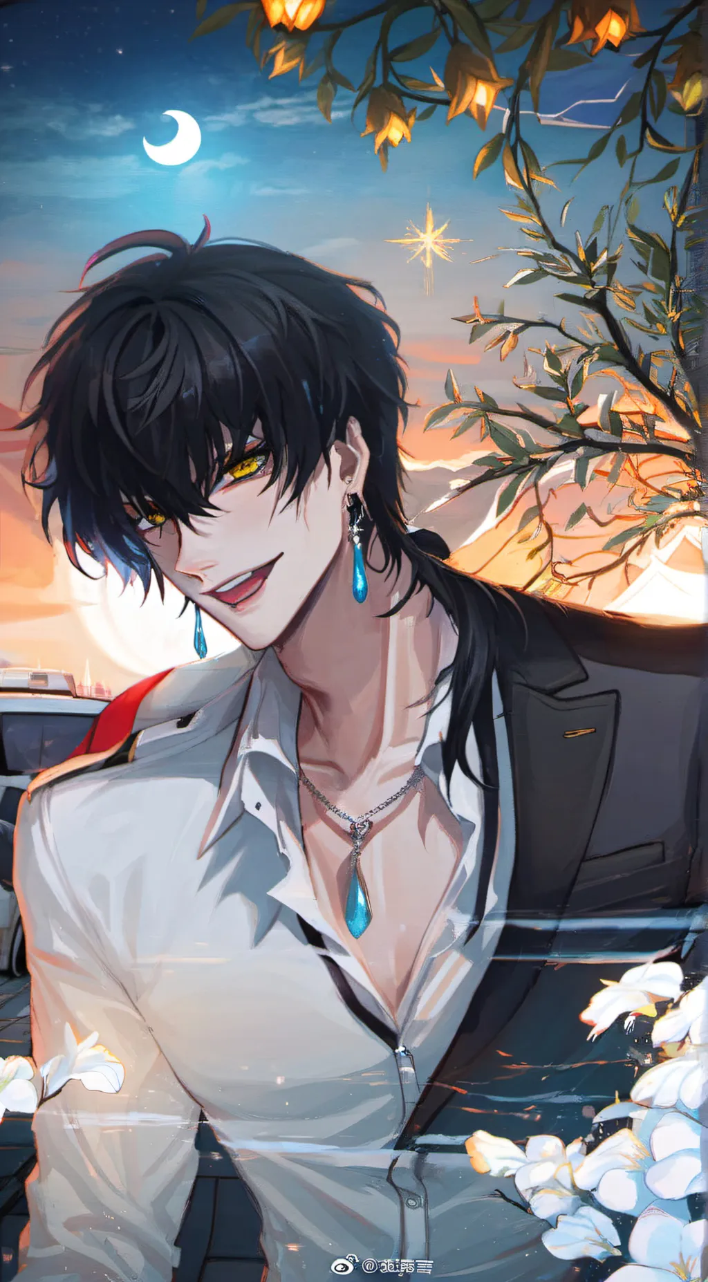 ai character: Max background