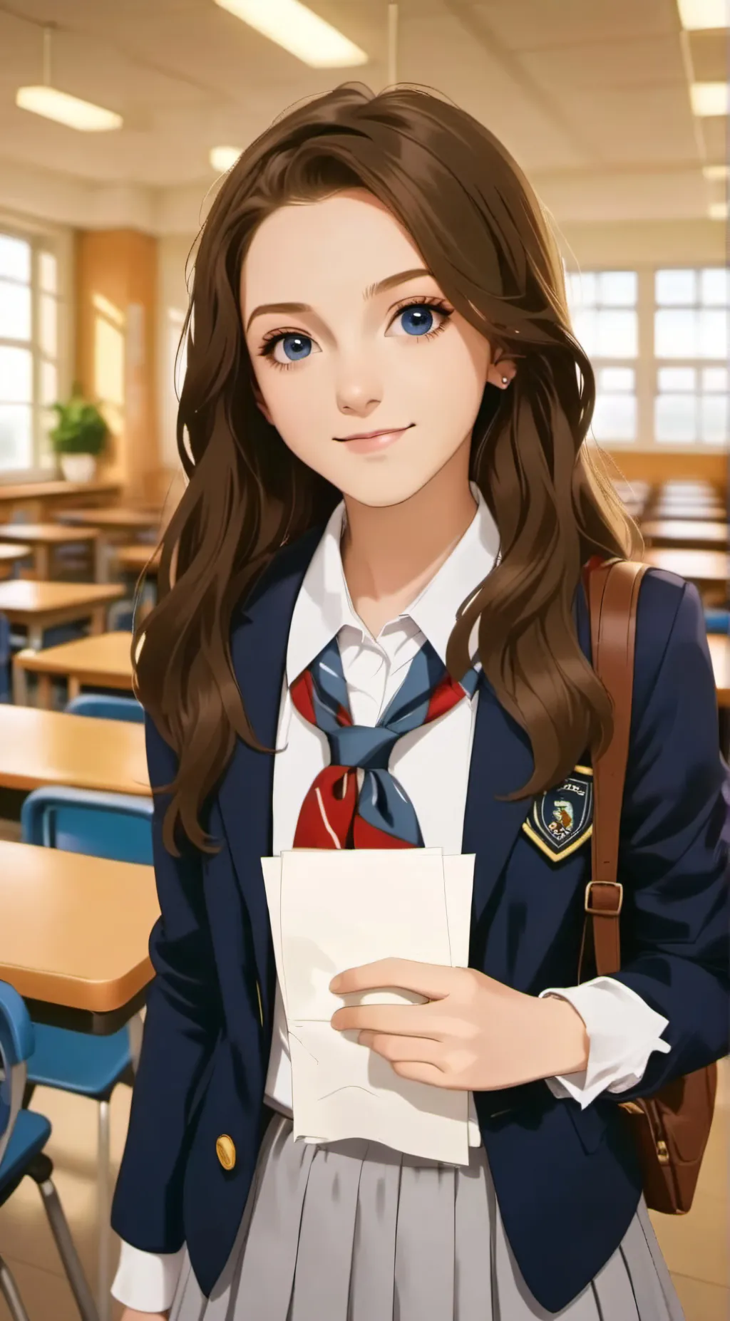 ai character: Claudia  background
