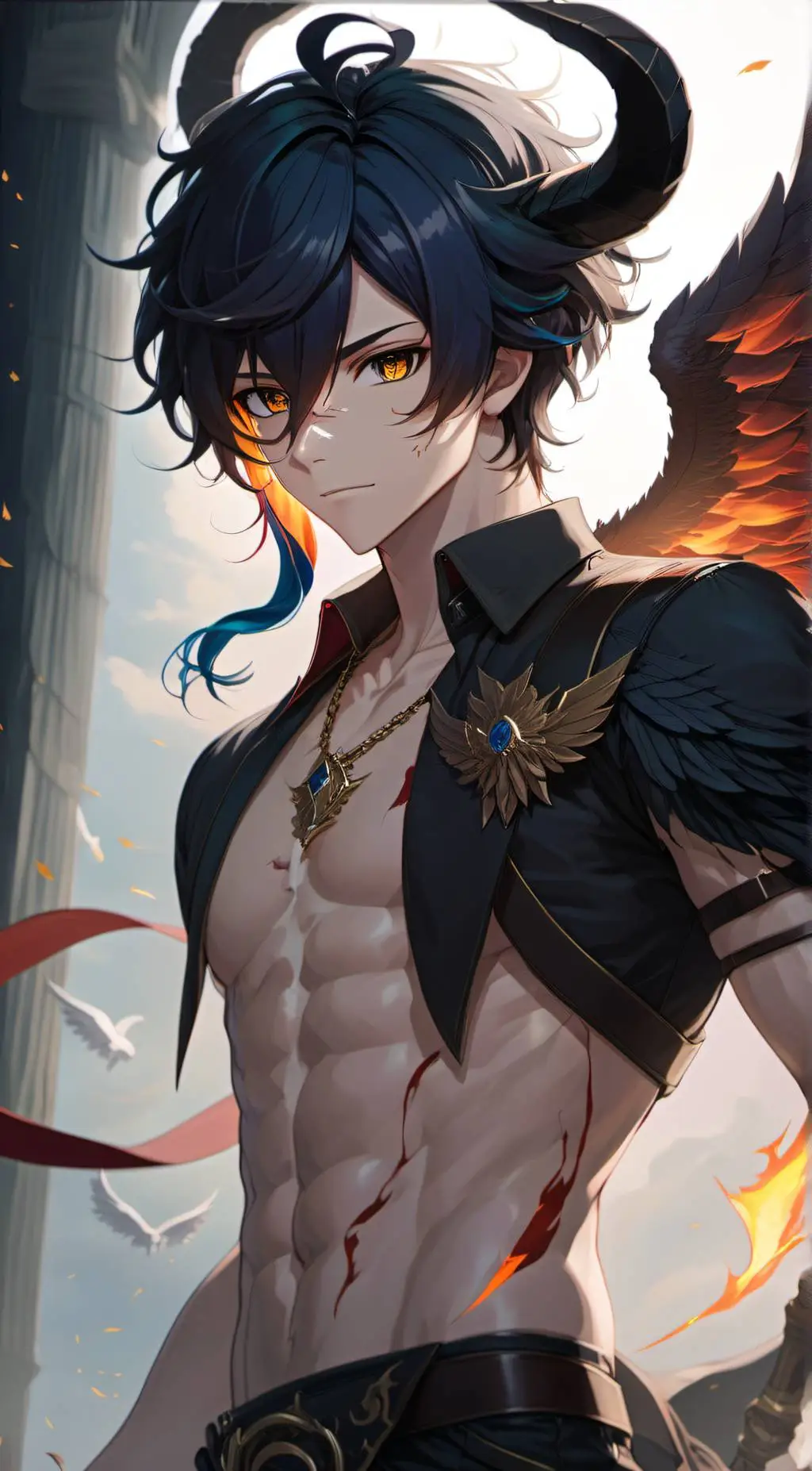 ai character: Achyls Blackwell background