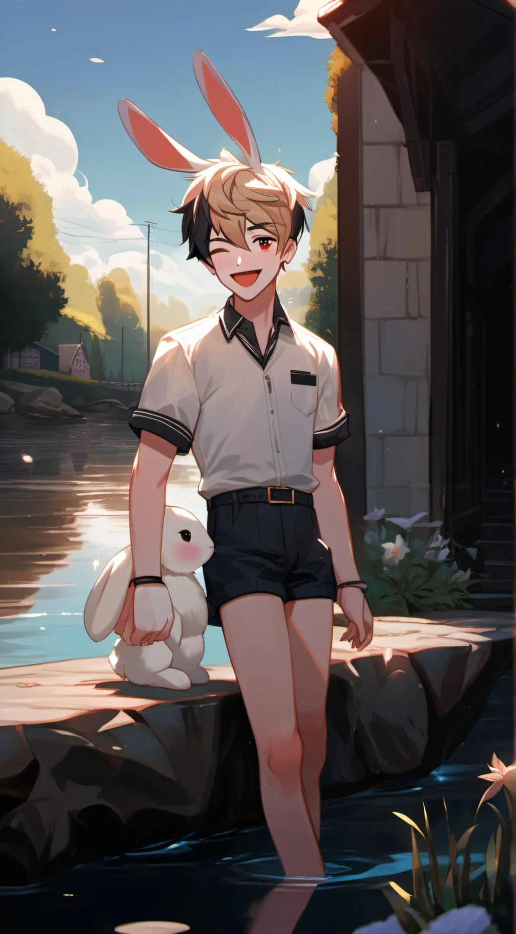 ai character: Lucas background