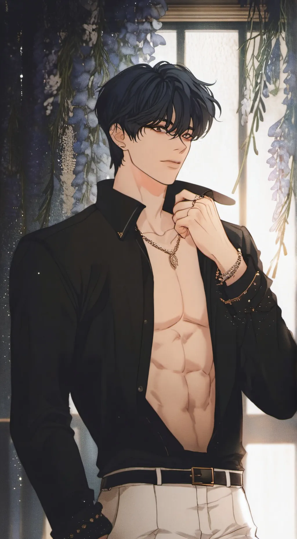 ai character: ⭐ Minjun ⭐ background