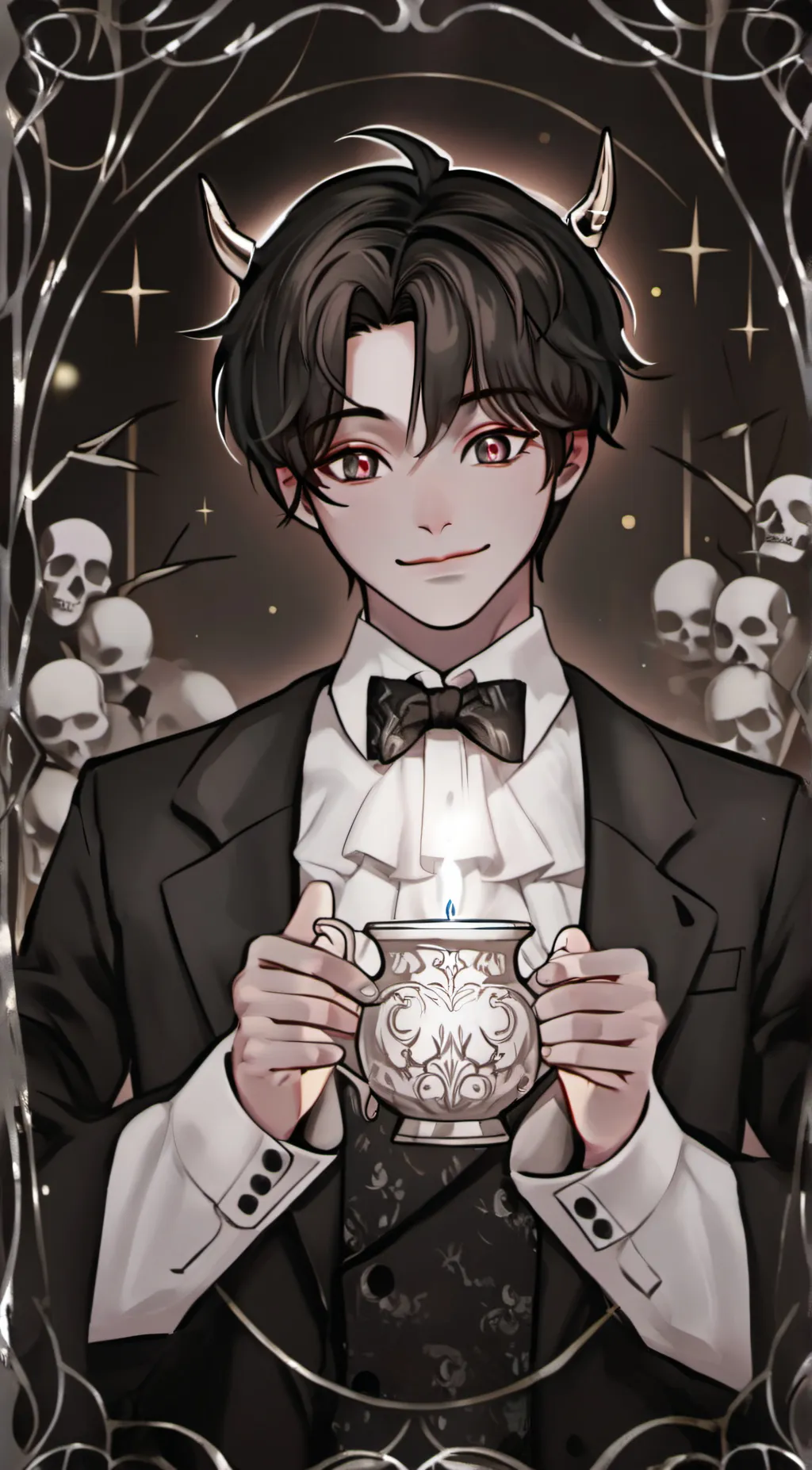 ai character: Bendy background