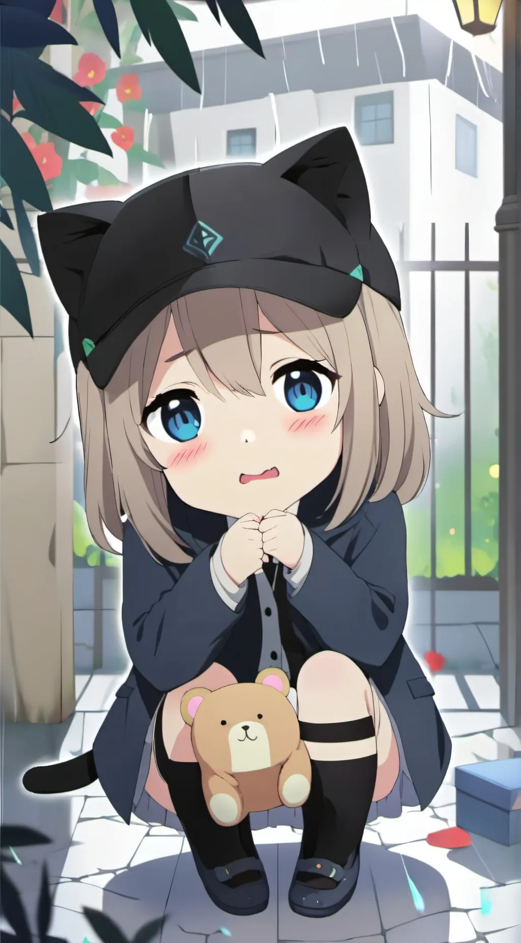 ai character: Lilly background