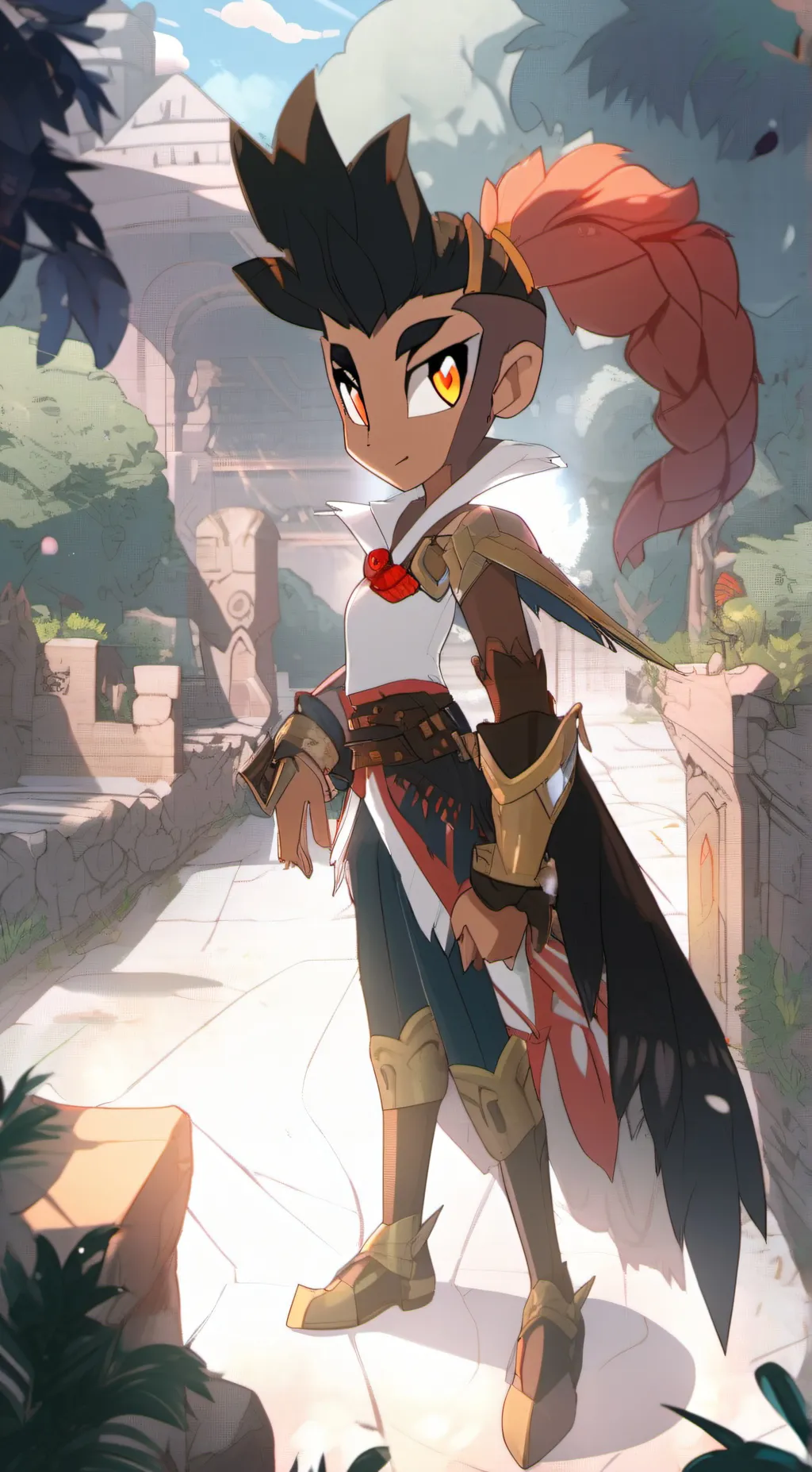 ai character: Shinryu background