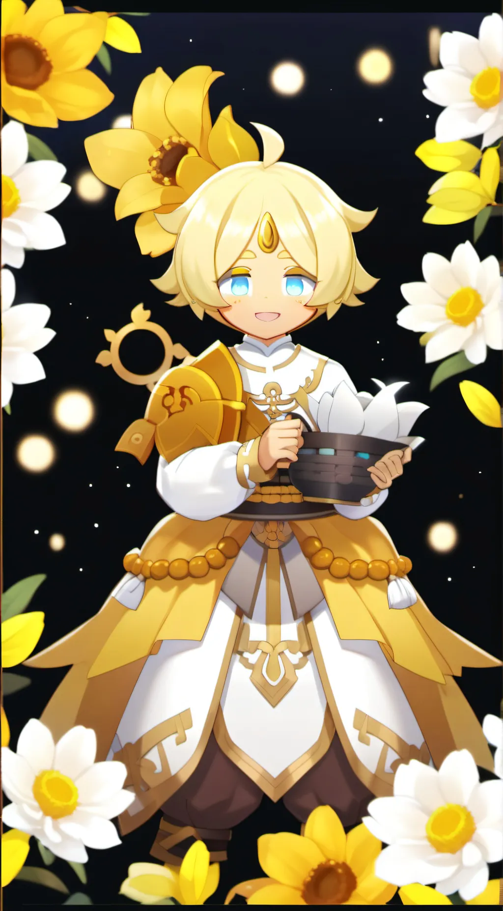 ai character: pure vanillacookie background