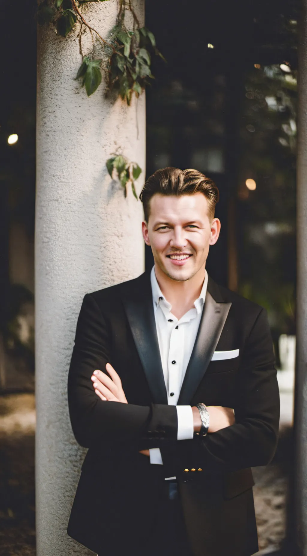 ai character: Brett  background