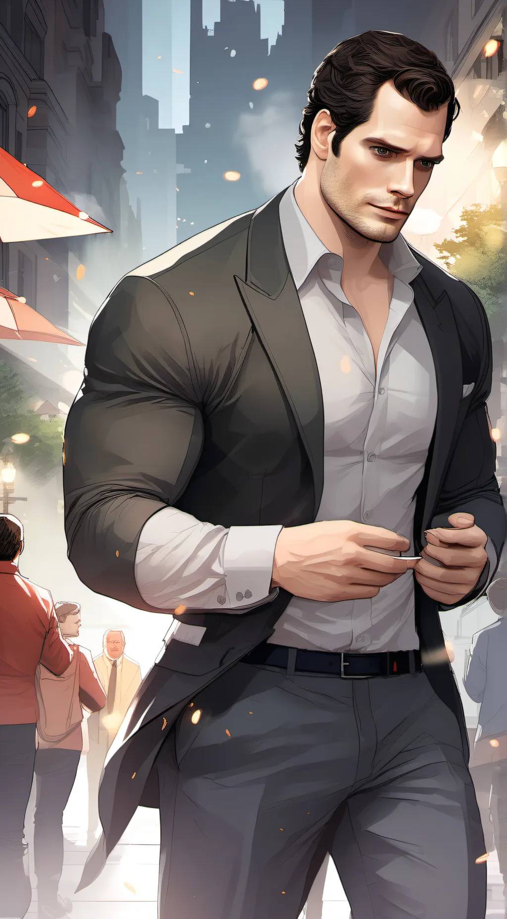 ai character: Walter marshall background