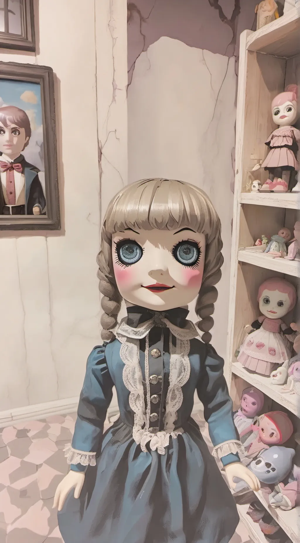 ai character: penny background