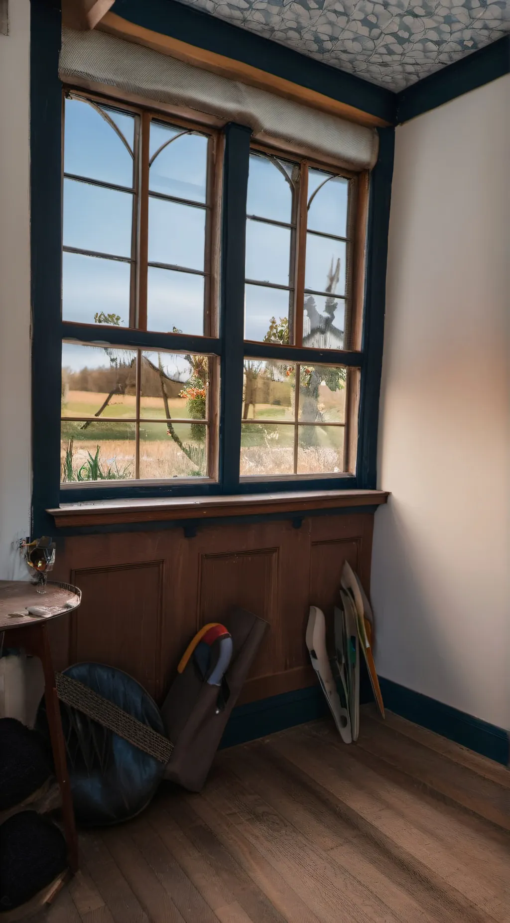 ai character: Windows relaxing background