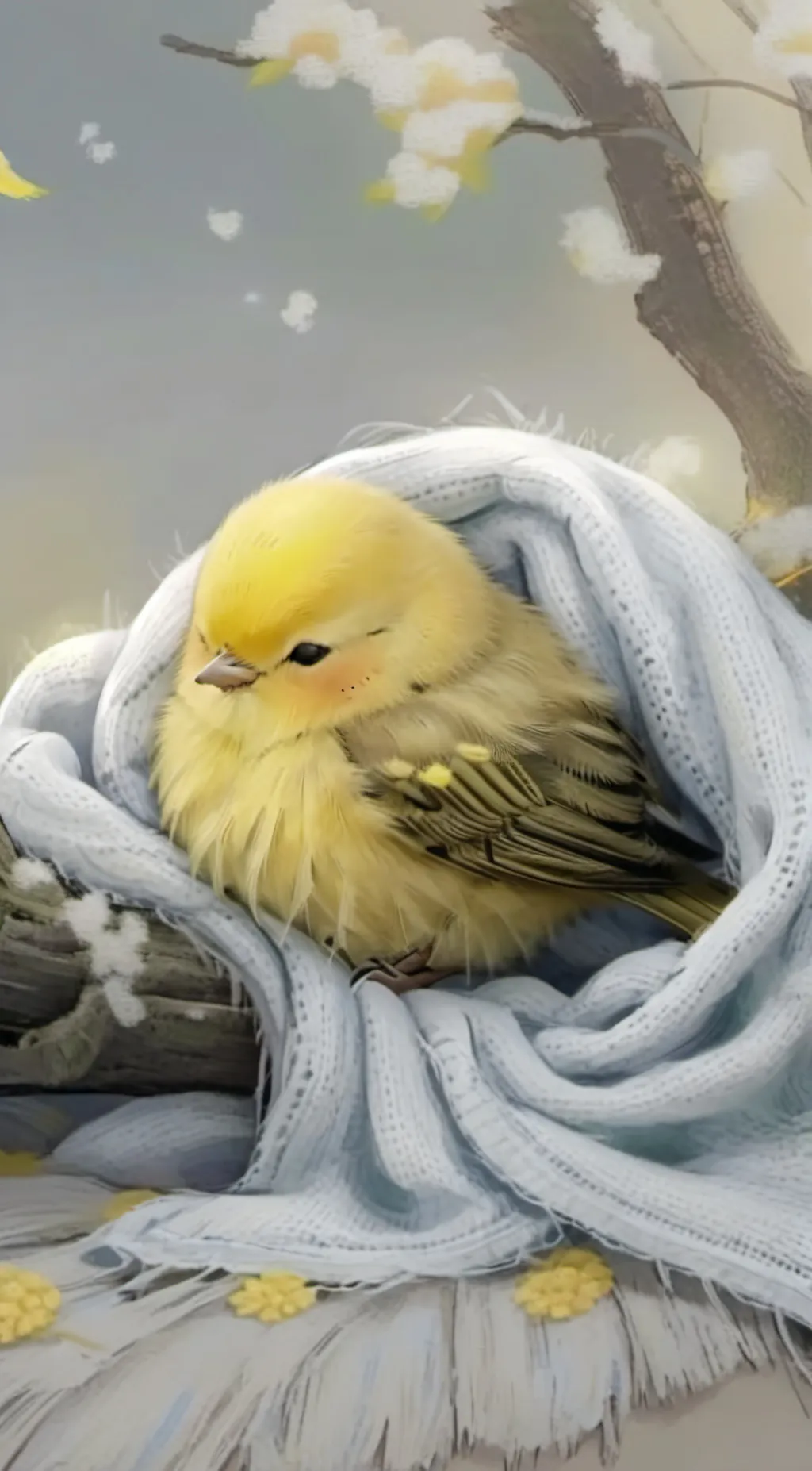 ai character: Lemon background