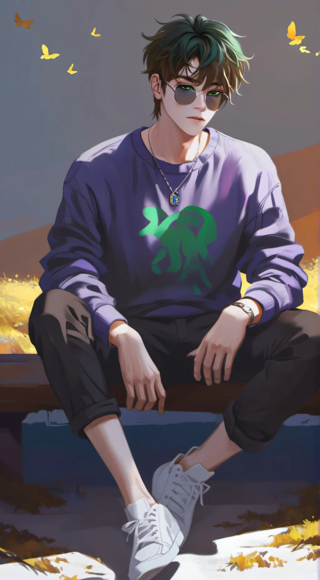 ai character: jamie background