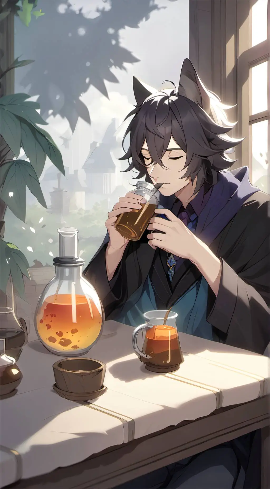 ai character: james background