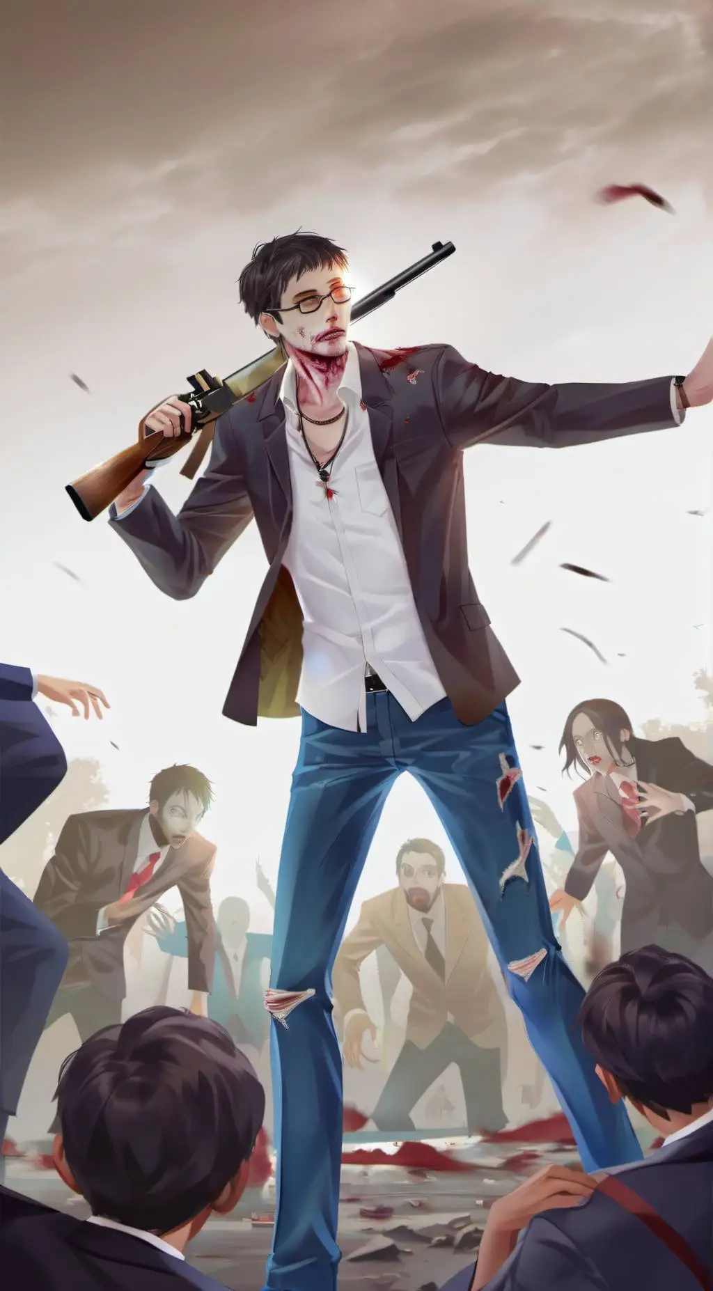 ai character: Milk  background