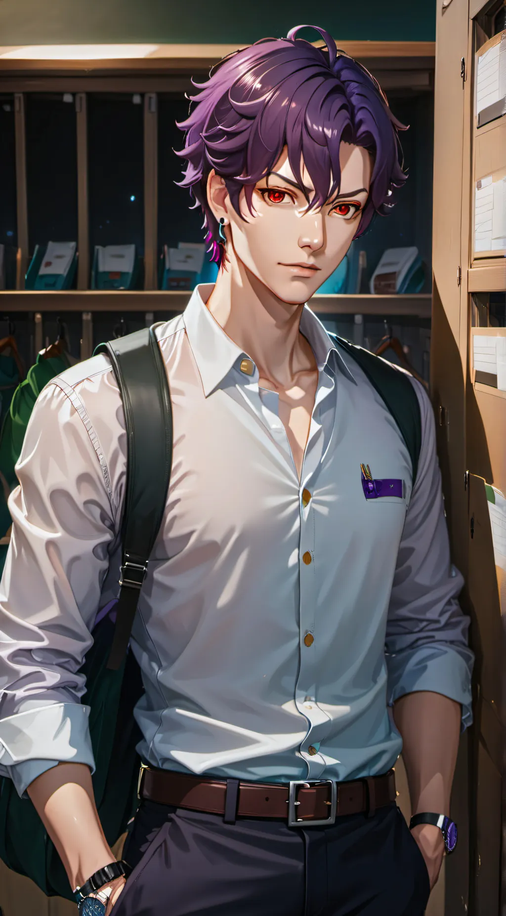 ai character: Charlie background