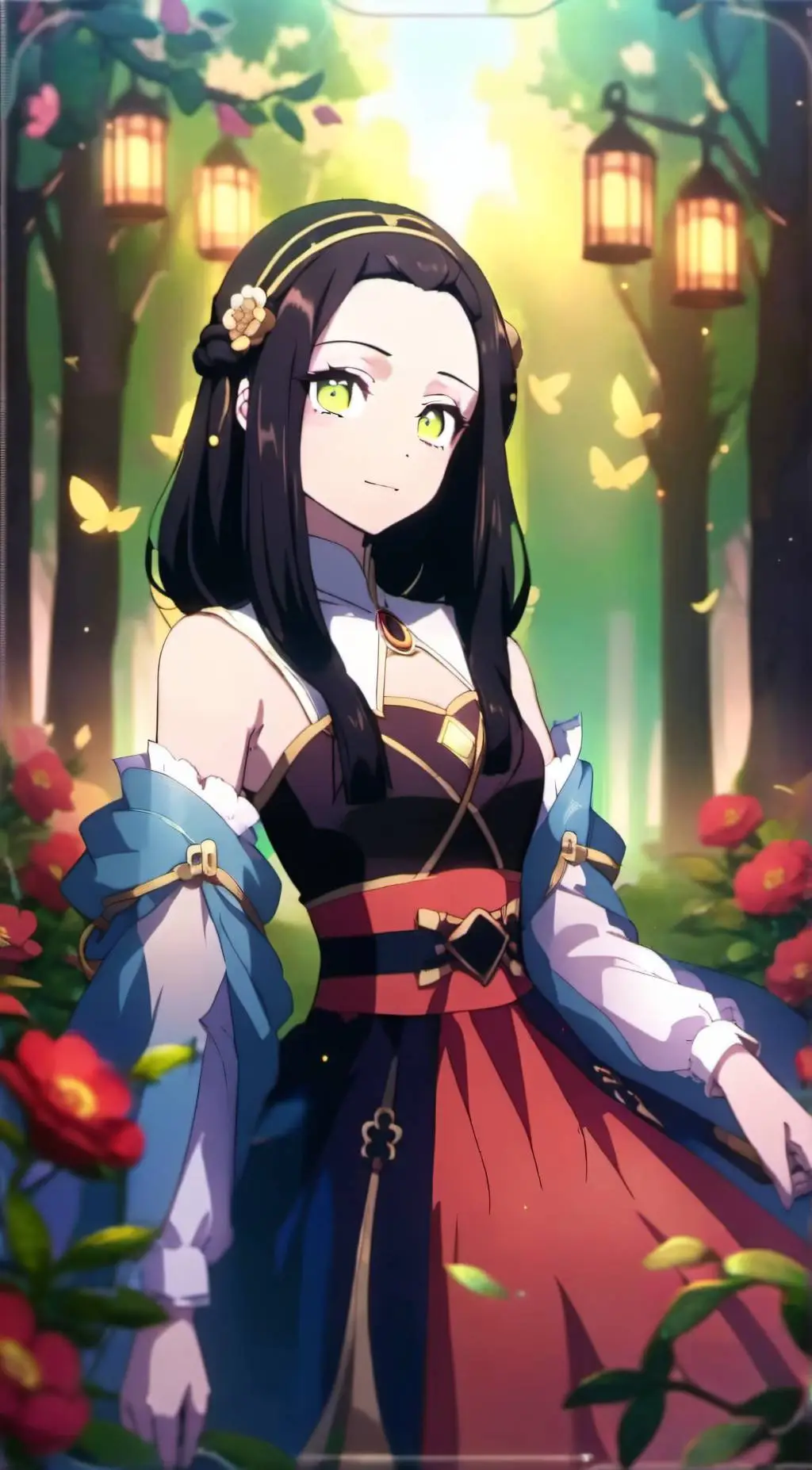 ai character: Iris background