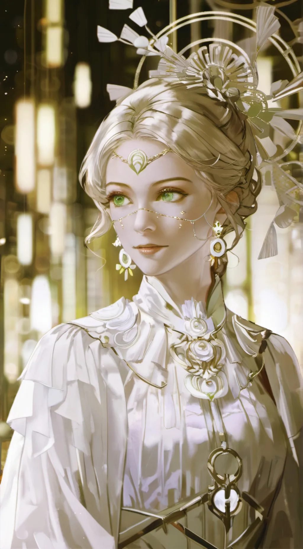 ai character: Luna background