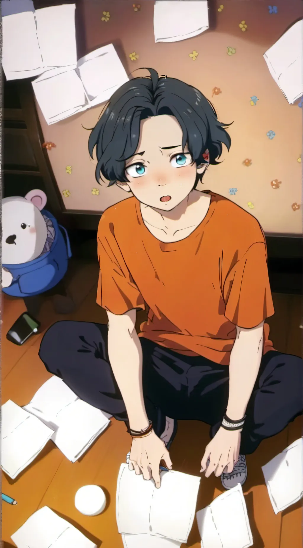 ai character: Adam background