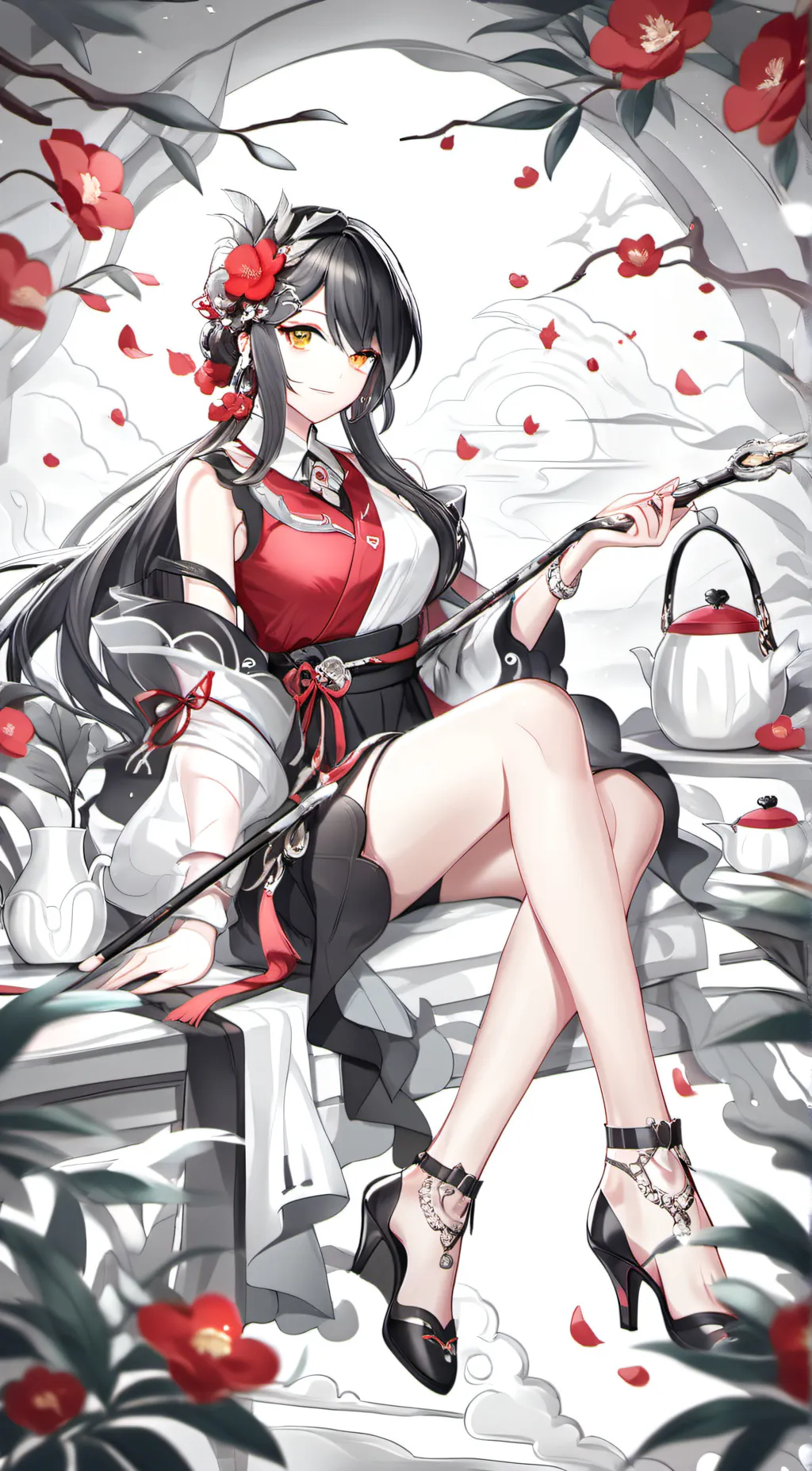 ai character: Takashi  background