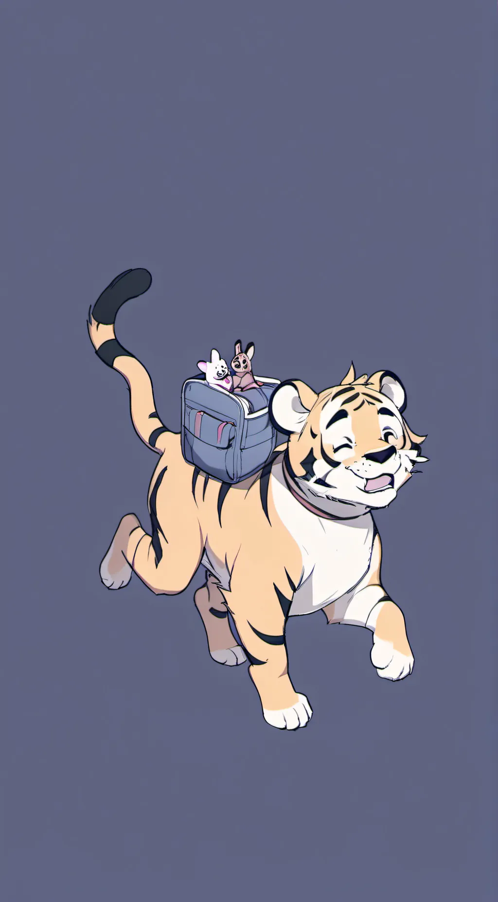 ai character: tigger background