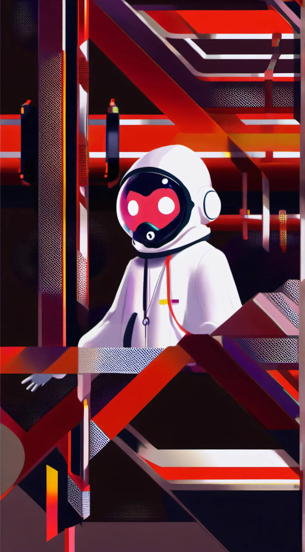 ai character: Caine background