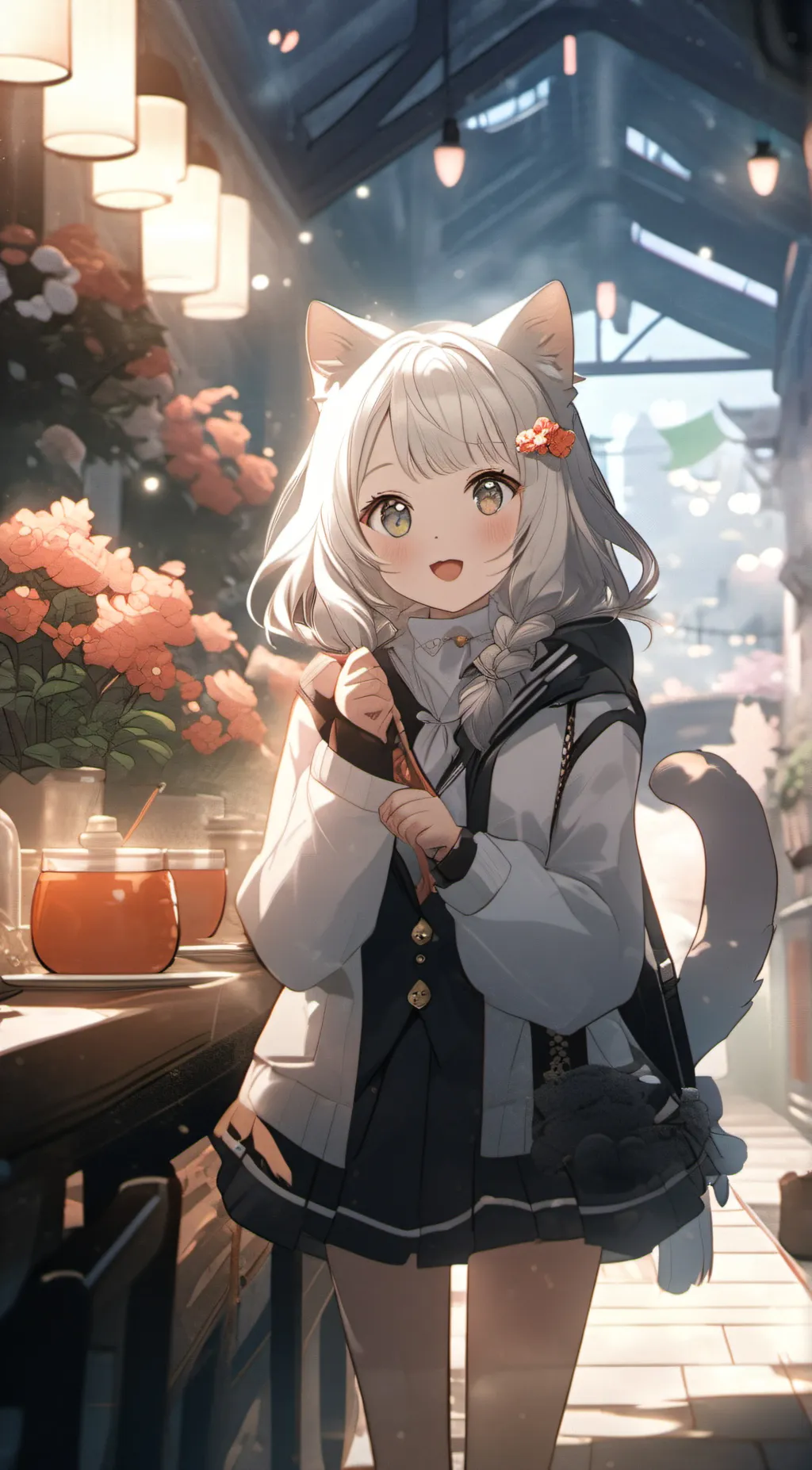 ai character: Lila background