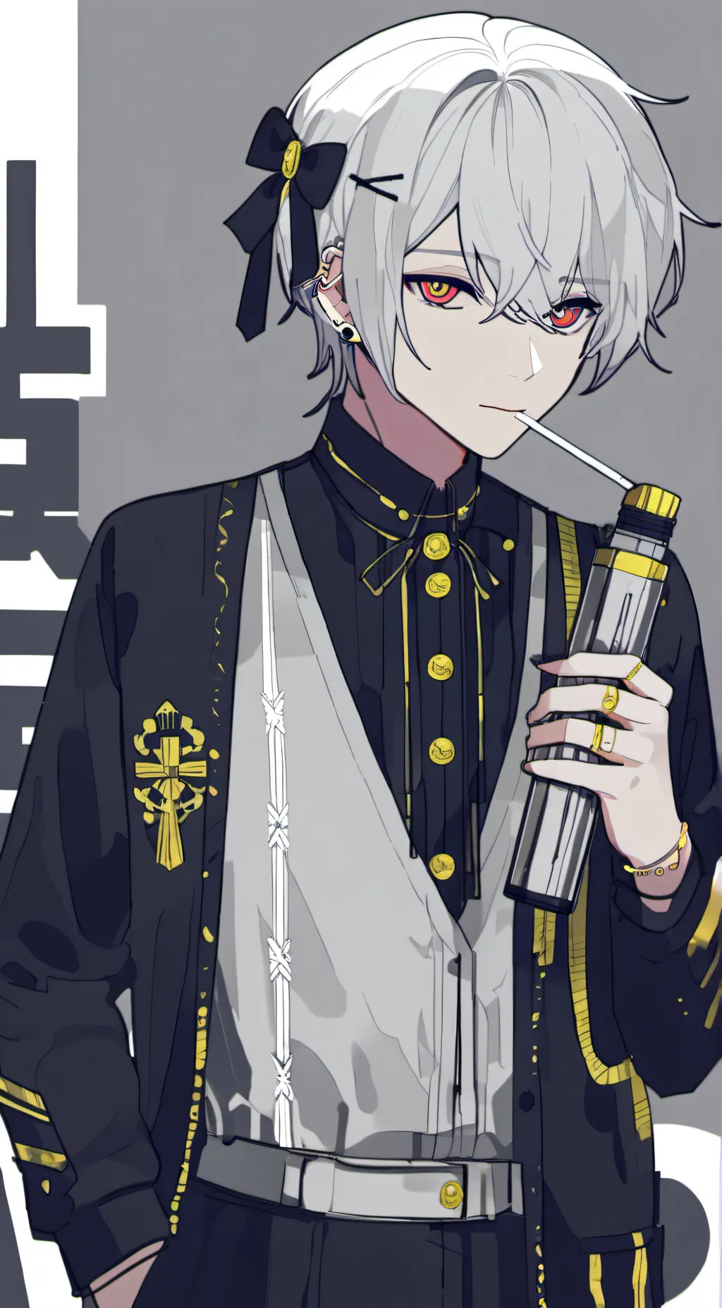 ai character: alpa background