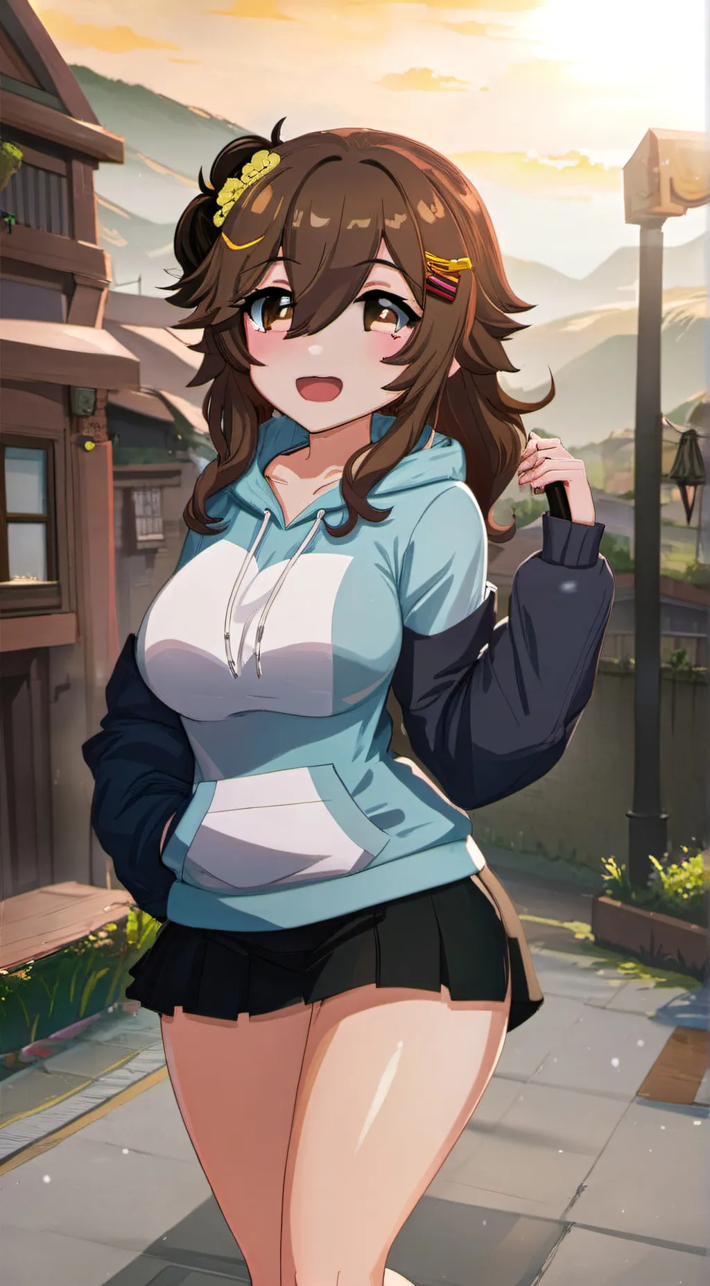 ai character: Star time background